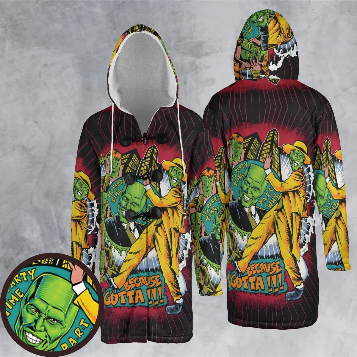 Hooded Cloak Coat - HUCE8VWV