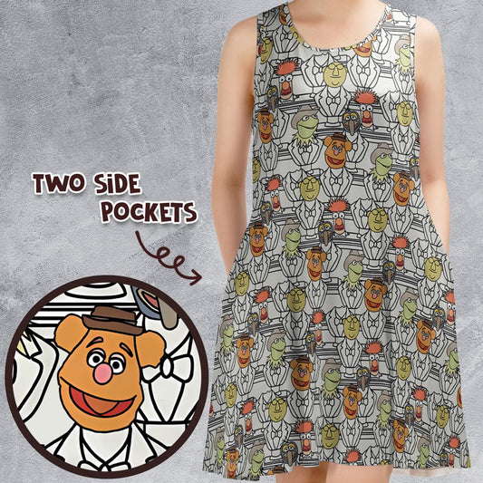 Sleeveless Dress - EKN7QKED -  - 1