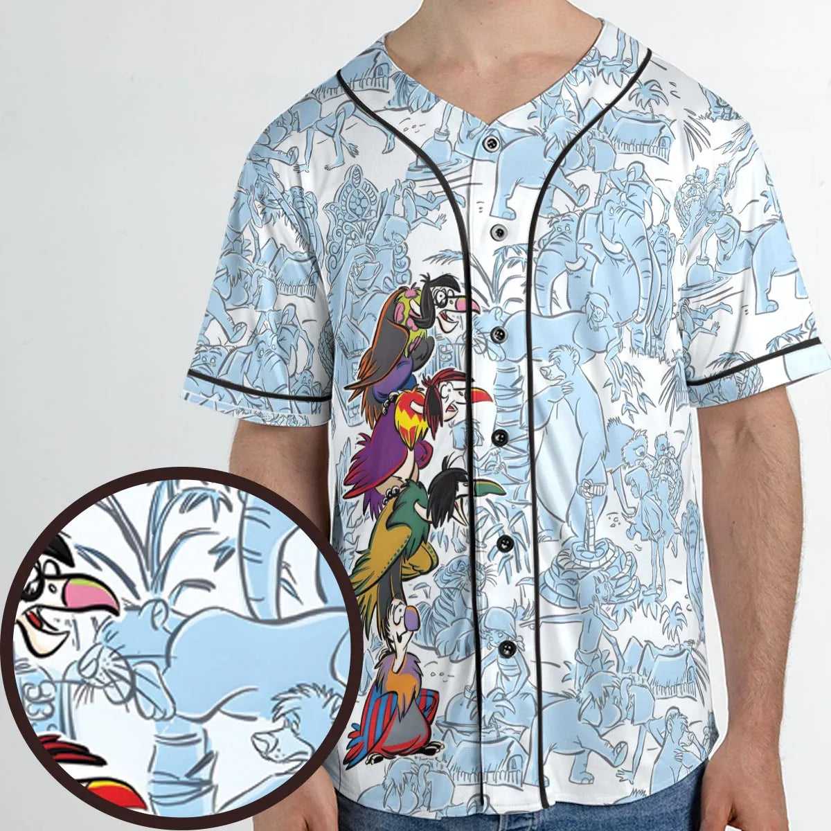 Unisex Baseball Jersey - 676DRG5B
