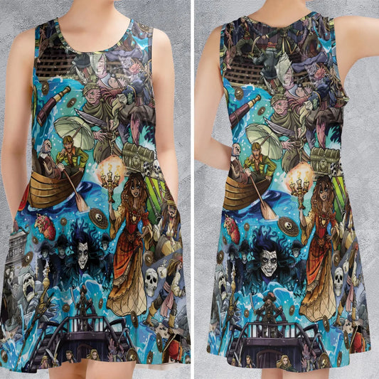 Sleeveless Dress - WETYM4GS