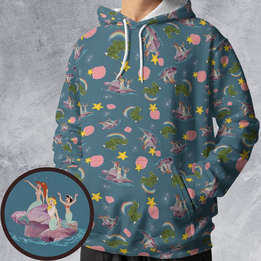 All-over Print Hoodie - D874CNXY -  - 1