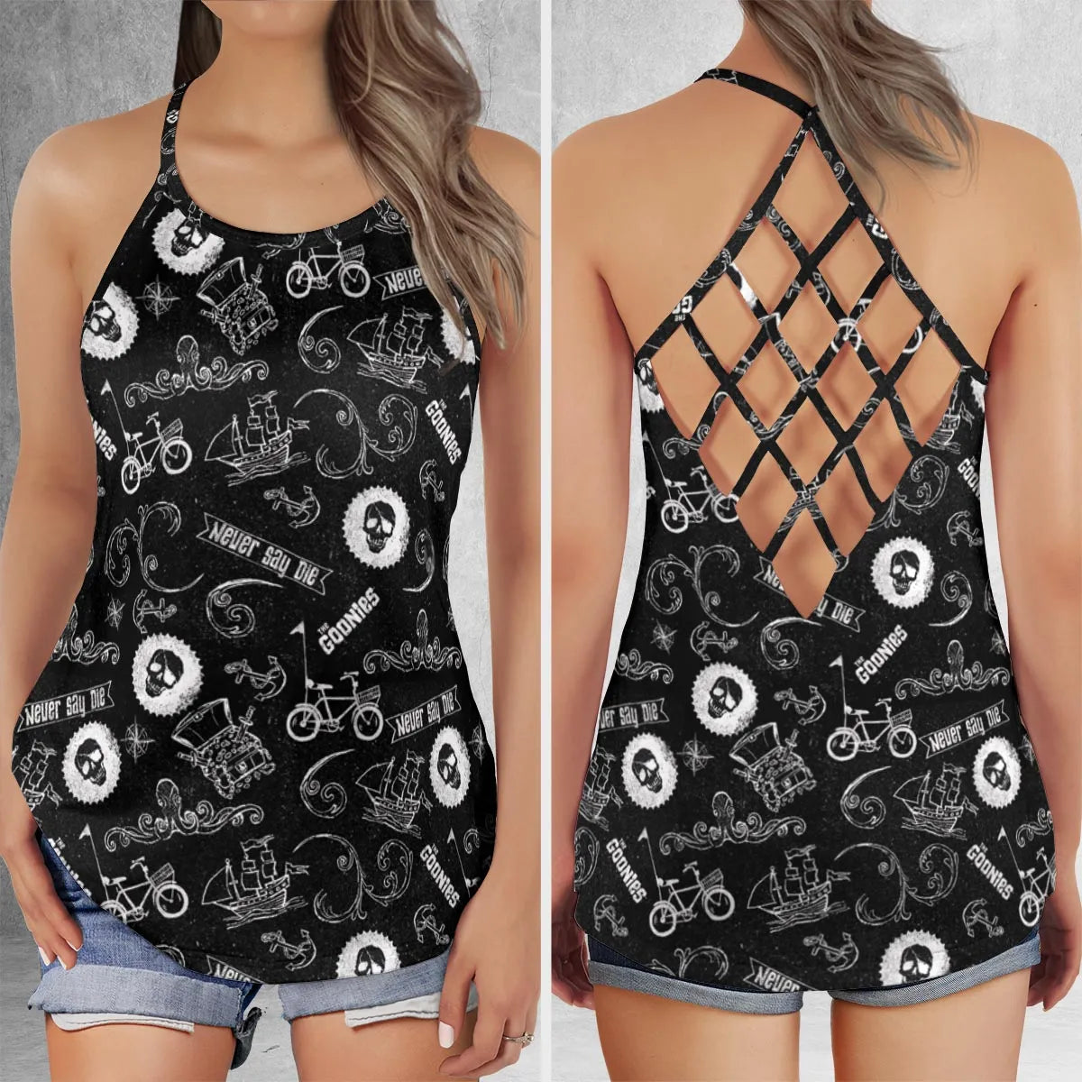 Criss Cross Tank Top - FDAUNKUK