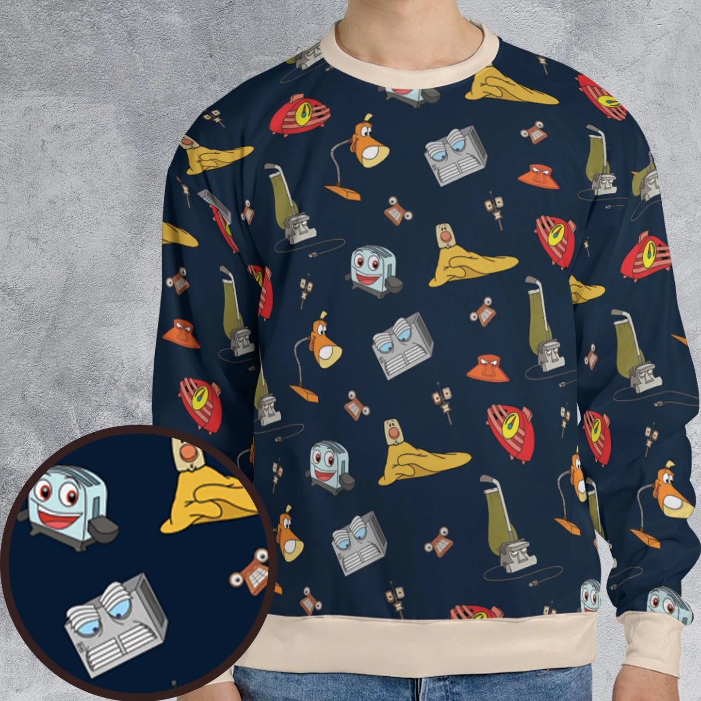 All-over Print Sweatshirt - 6KJ9MB69