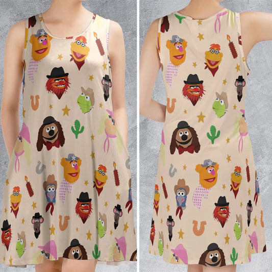 Sleeveless Dress - LVDAKN25