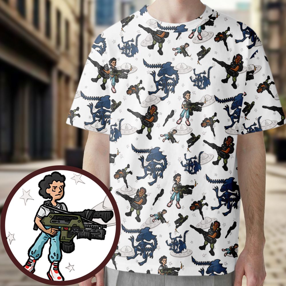 All-Over Print Unisex T-Shirt - UJNBYCHF -  - 1