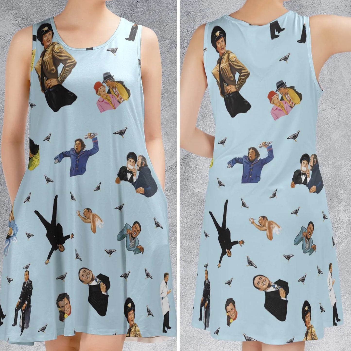 Sleeveless Dress - WSJA43NT