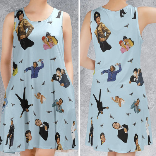 Sleeveless Dress - WSJA43NT