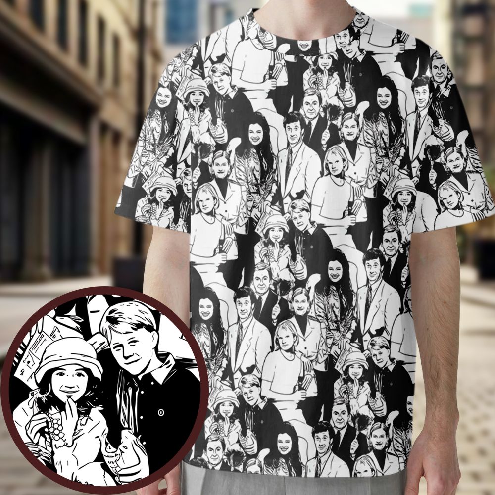 All-Over Print Unisex T-Shirt - JCCSGRYF -  - 1