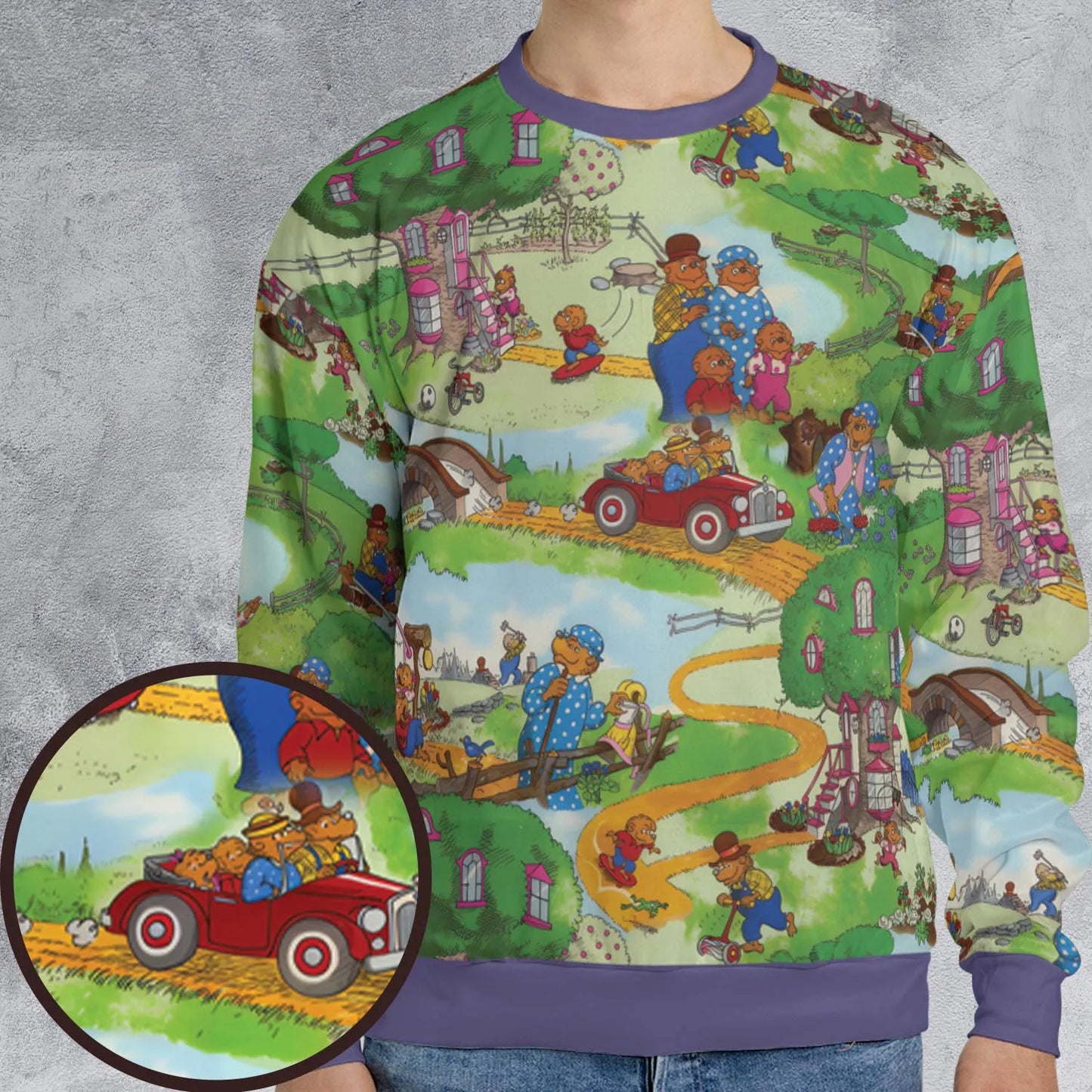 All-over Print Sweatshirt - MBVVGVGZ