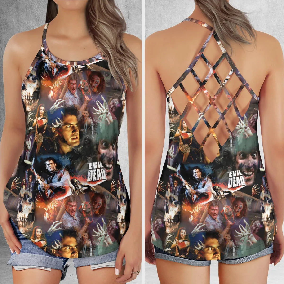 Criss Cross Tank Top - 34Q8GVYJ