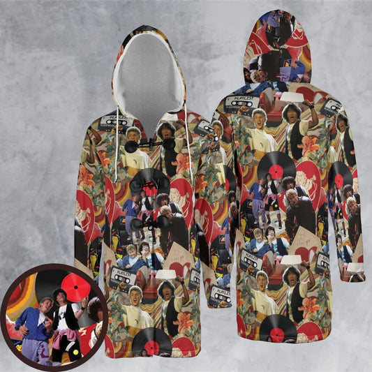 Hooded Cloak Coat - 813VGHMK