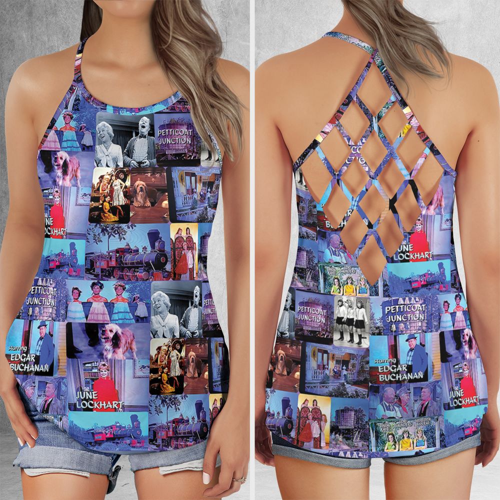Criss Cross Tank Top - KGMG1DWR -  - 1