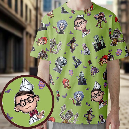 All-Over Print Unisex T-Shirt - GV45FJTH -  - 1
