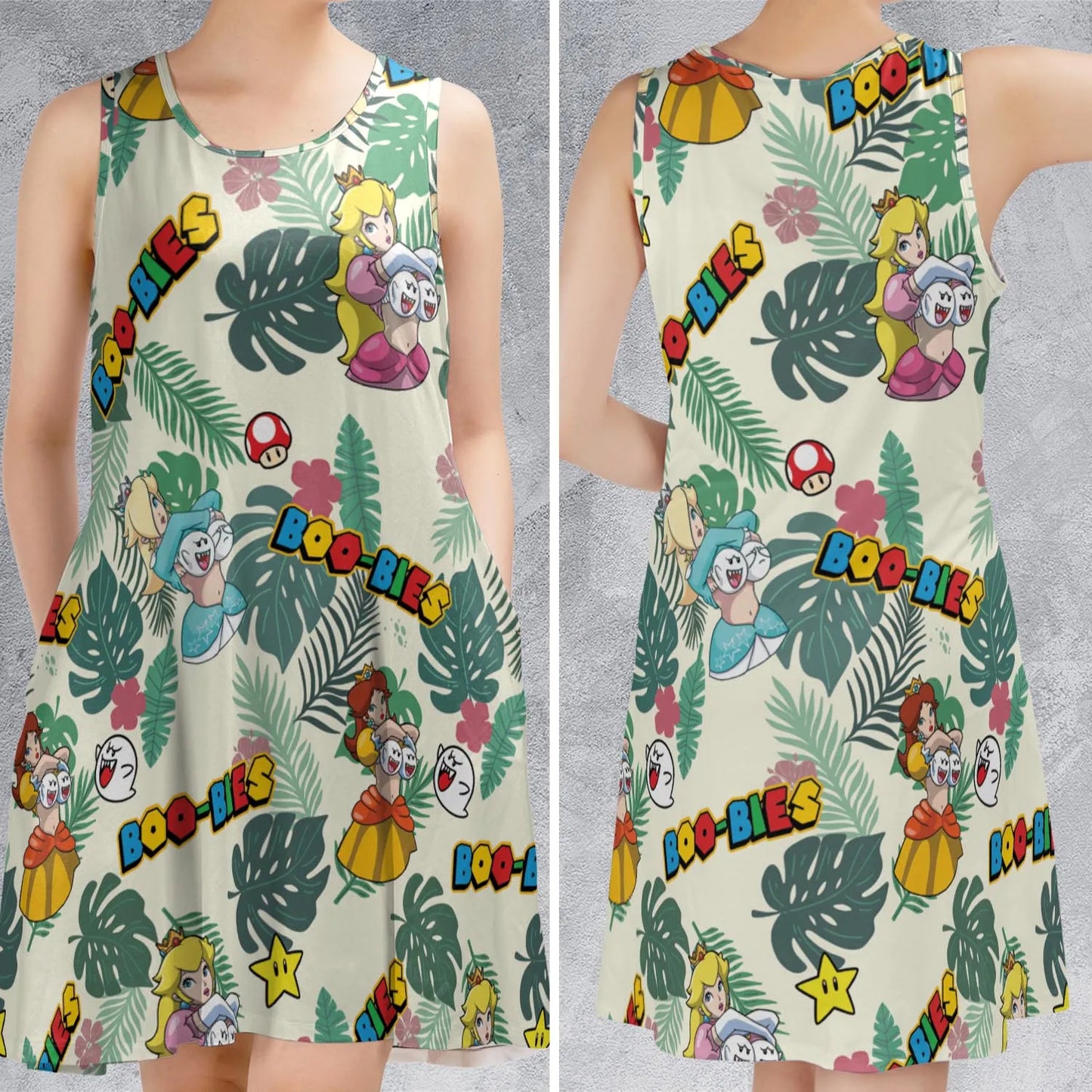 Sleeveless Dress - R6M38PYS