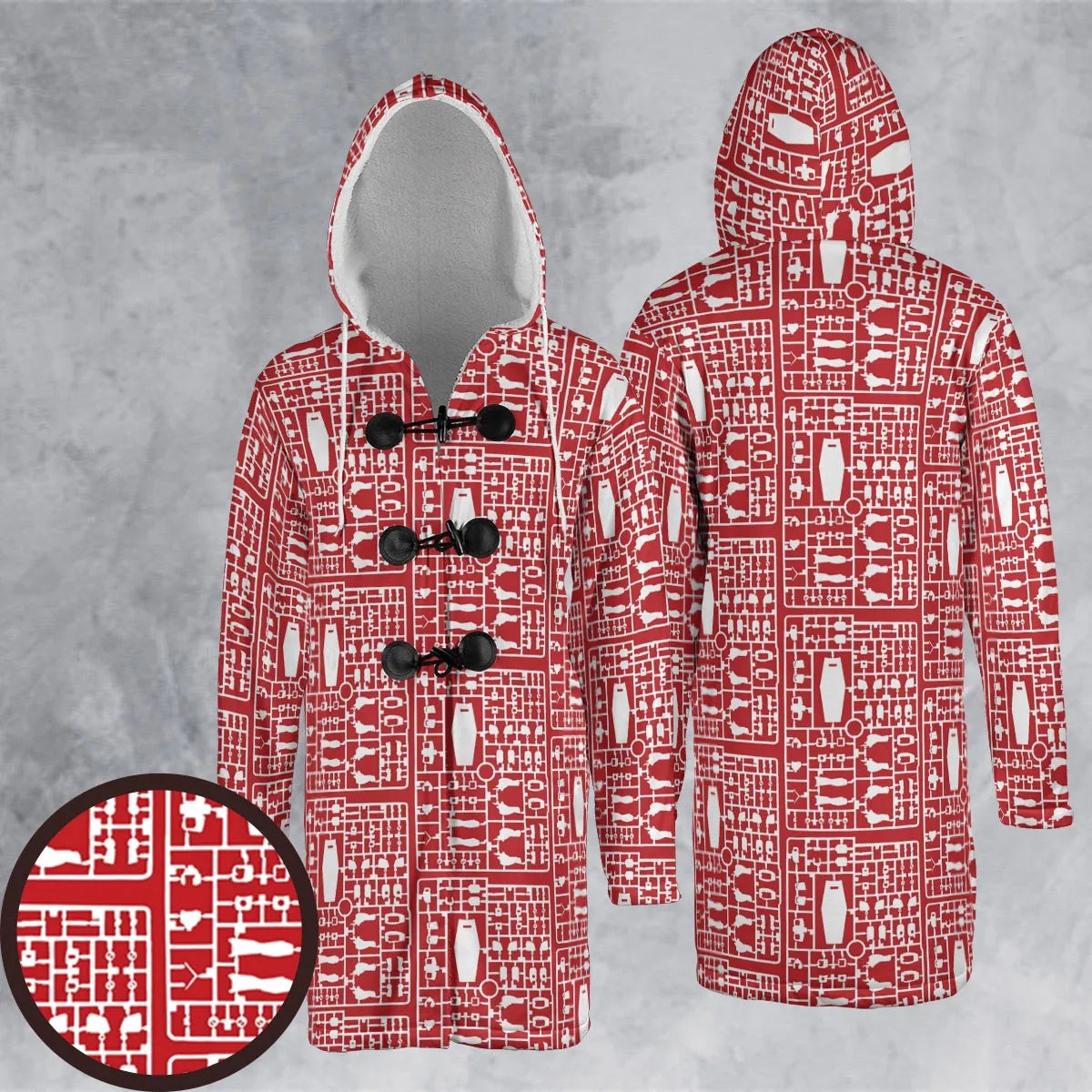 Hooded Cloak Coat - CPDTBFMK