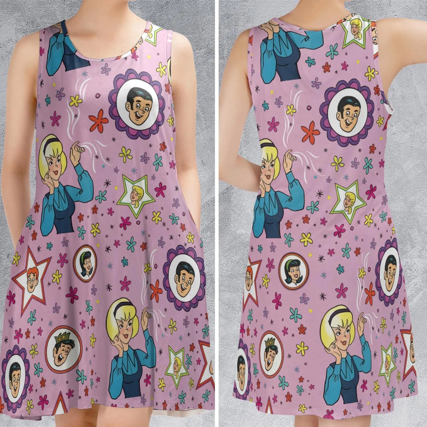 Sleeveless Dress - QLJ7WWNV