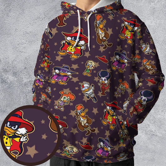 All-over Print Hoodie - 4DRK8BKX