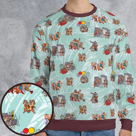 All-over Print Sweatshirt - 38Y98YRQ