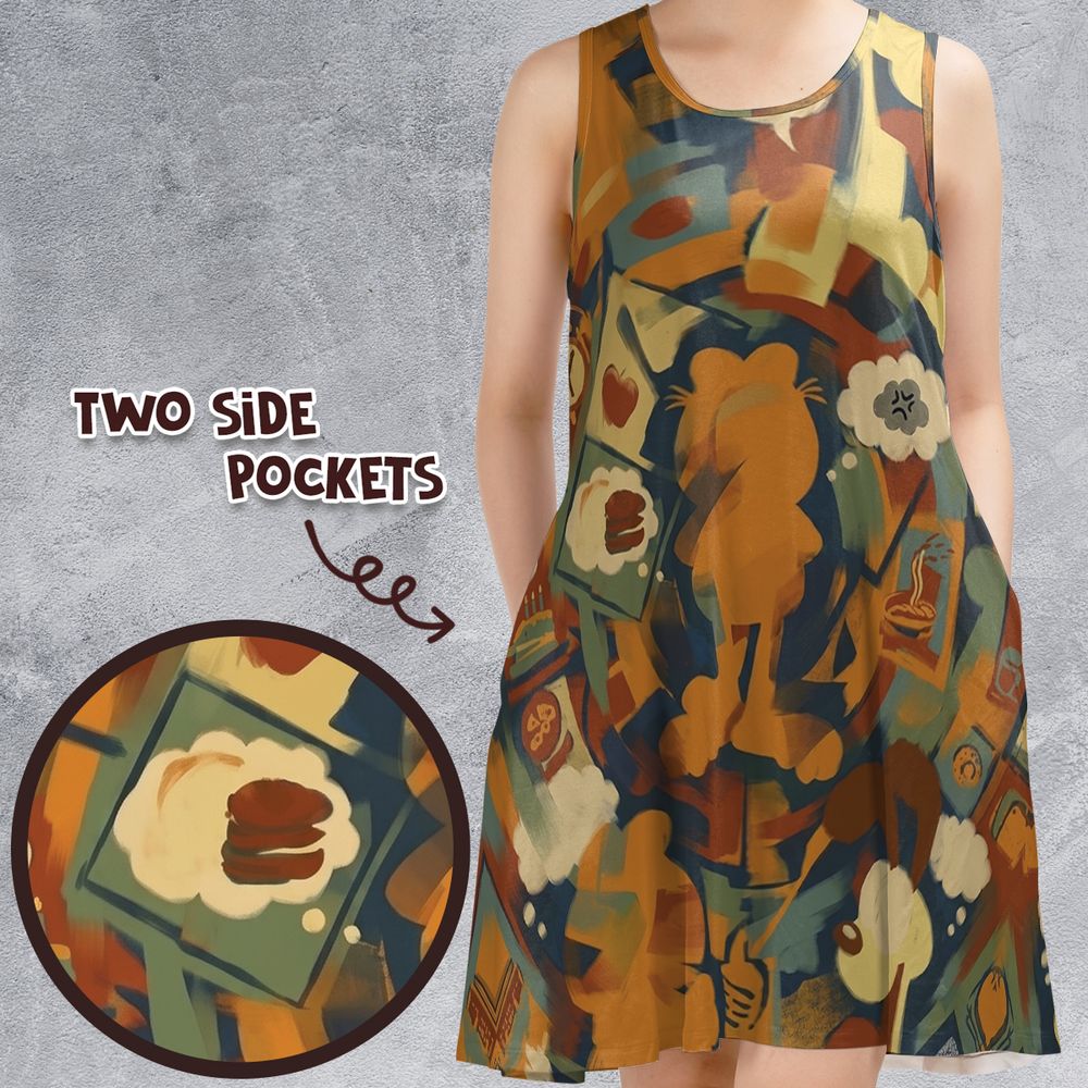 Sleeveless Dress - A7MYHE6N -  - 1