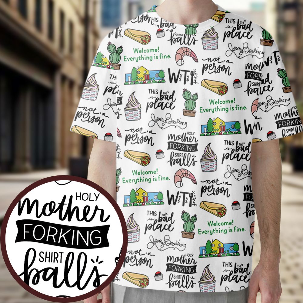 All-Over Print Unisex T-Shirt - N8YRWWGP -  - 1