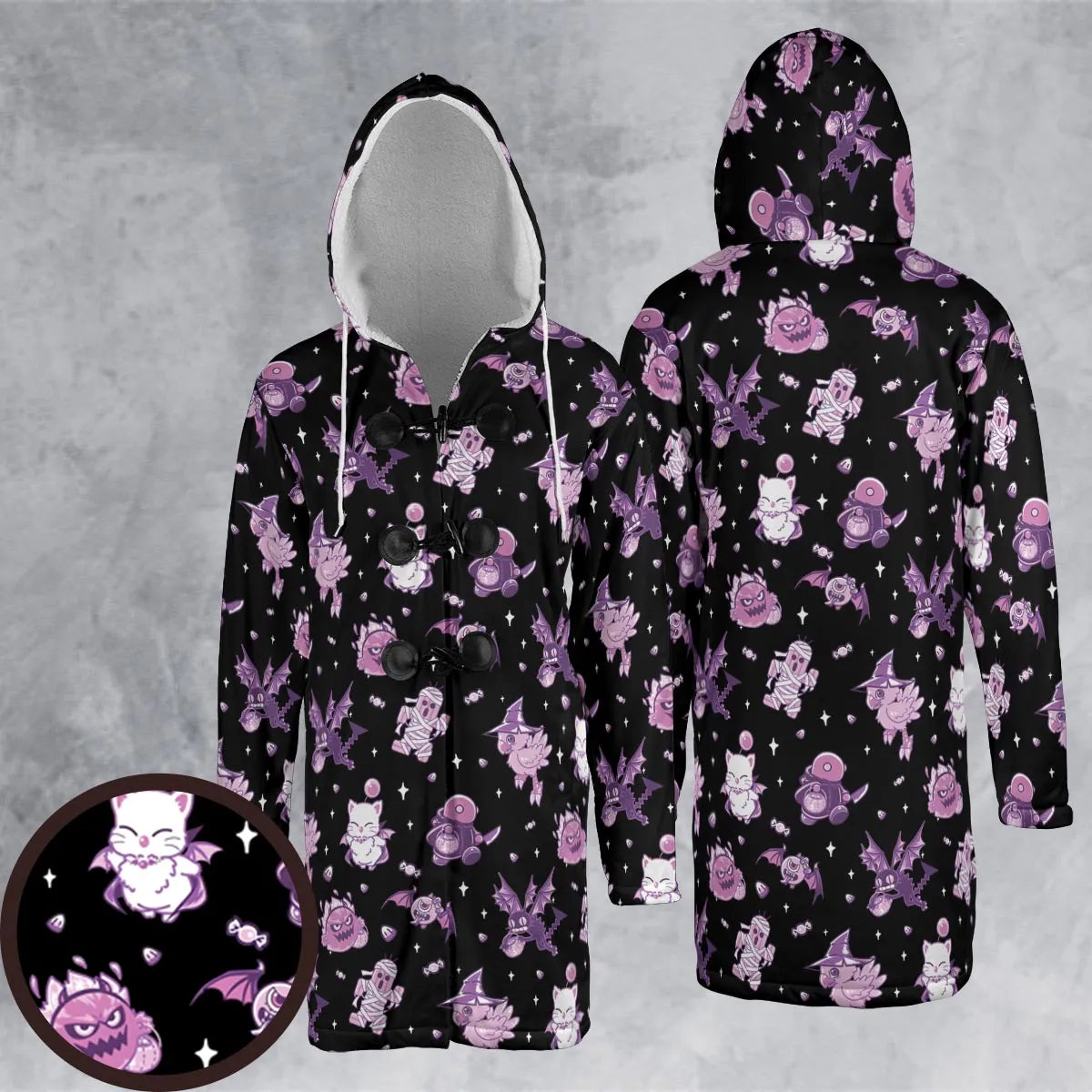 Hooded Cloak Coat - EKVR2TT5