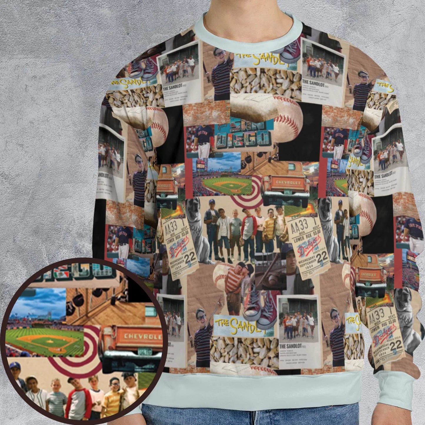 All-over Print Sweatshirt - YCYCRTZ5