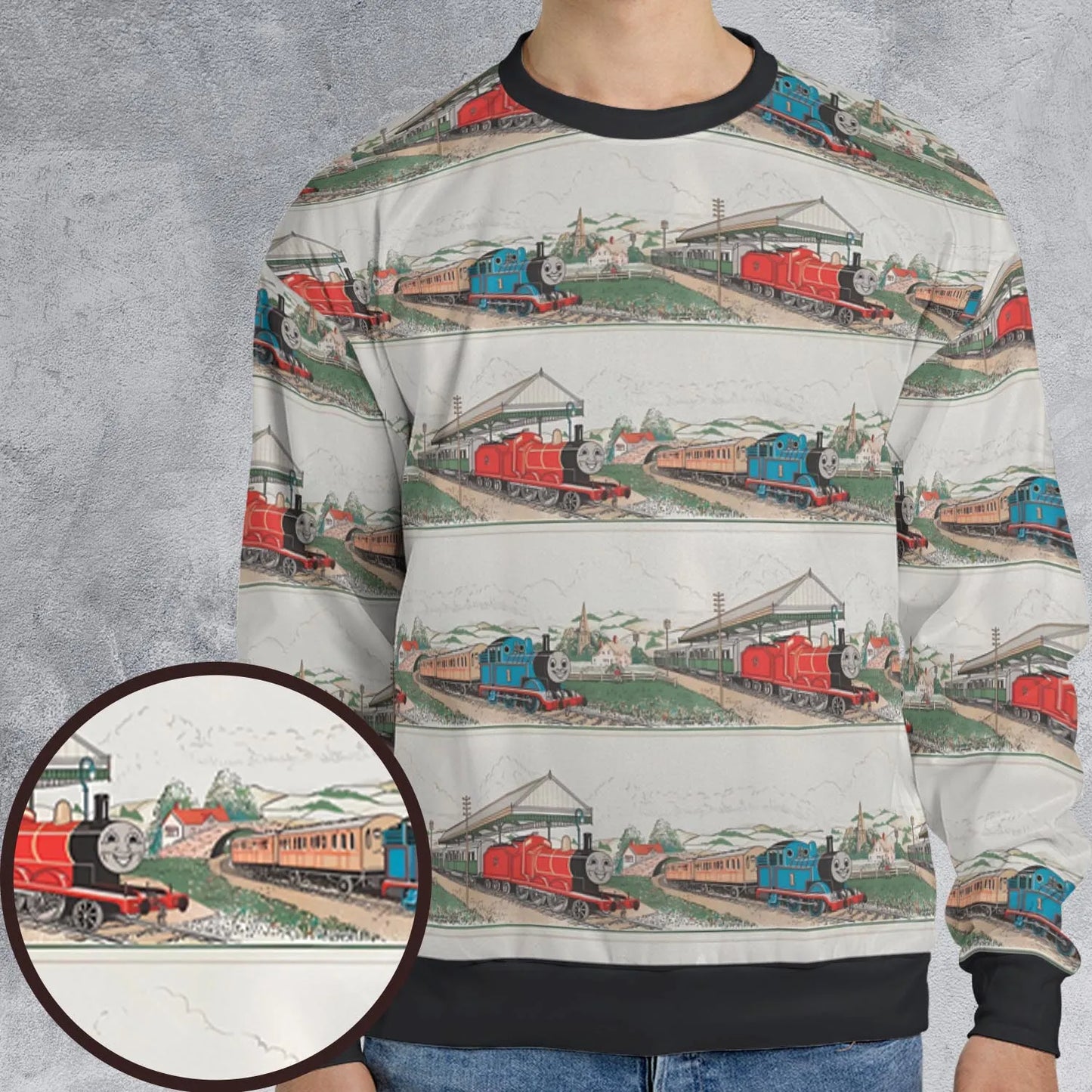 All-over Print Sweatshirt - JK81KCX7