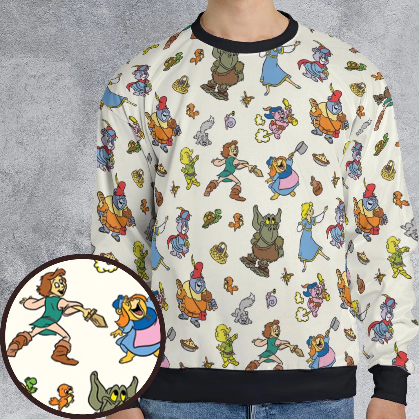 All-over Print Sweatshirt - PYHHX9QJ
