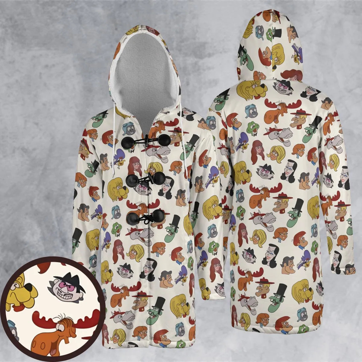 Hooded Cloak Coat - XFHHS4AW