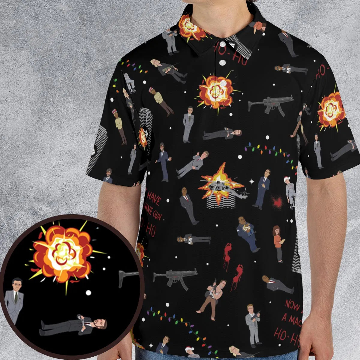AOP Men/Women Polo Shirt - QLHV8KKY
