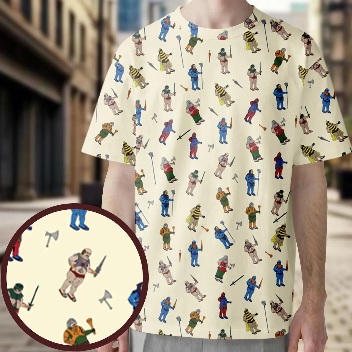 All-Over Print Unisex T-Shirt - 4BKX1GWR