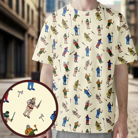All-Over Print Unisex T-Shirt - 4BKX1GWR