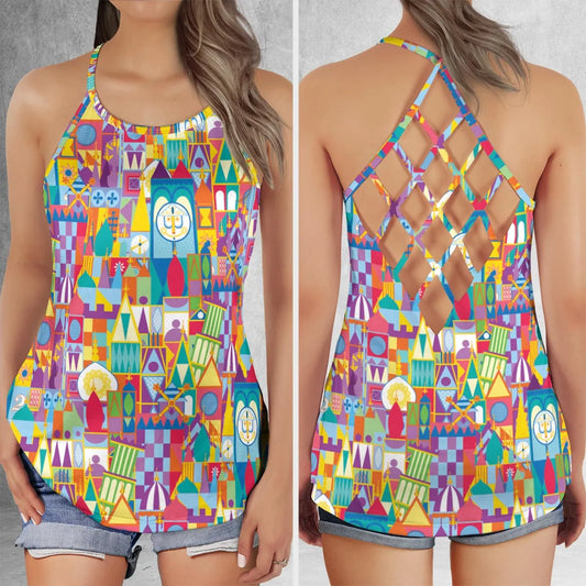 Criss Cross Tank Top - 61WYDMNB