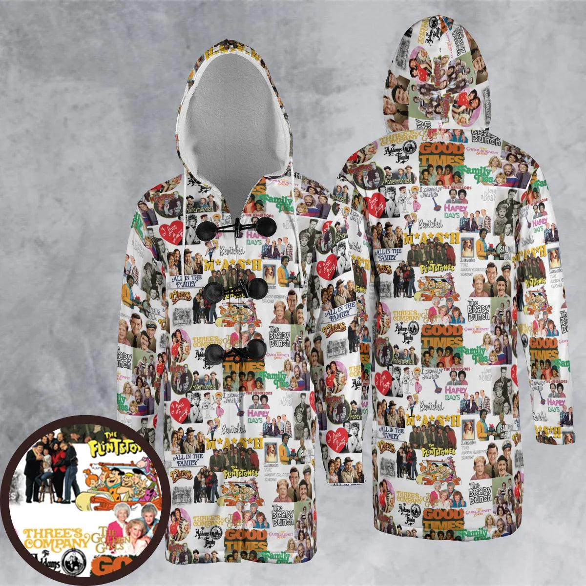Hooded Cloak Coat - SU1WRJNJ