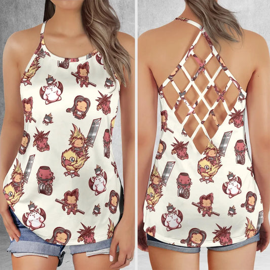Criss Cross Tank Top - A7M6A3JA