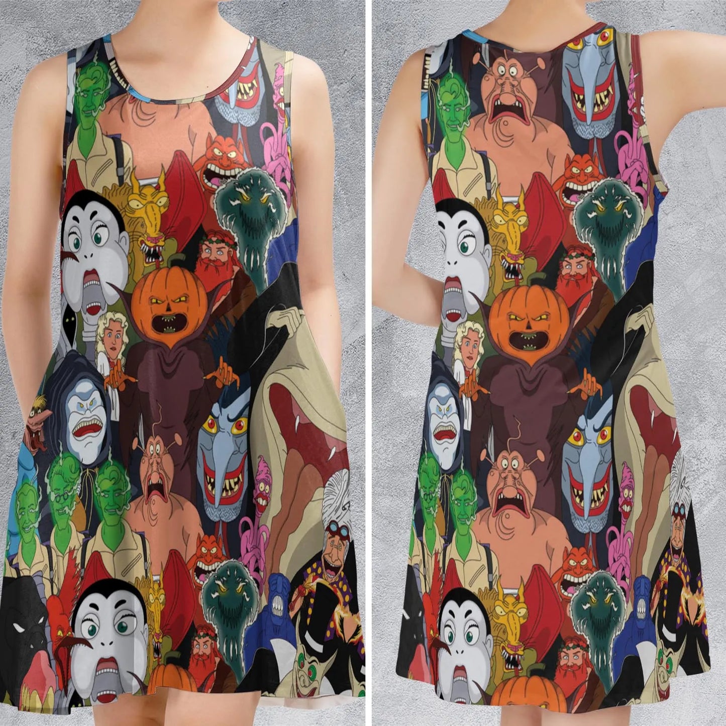 Sleeveless Dress - TFUNRAVL