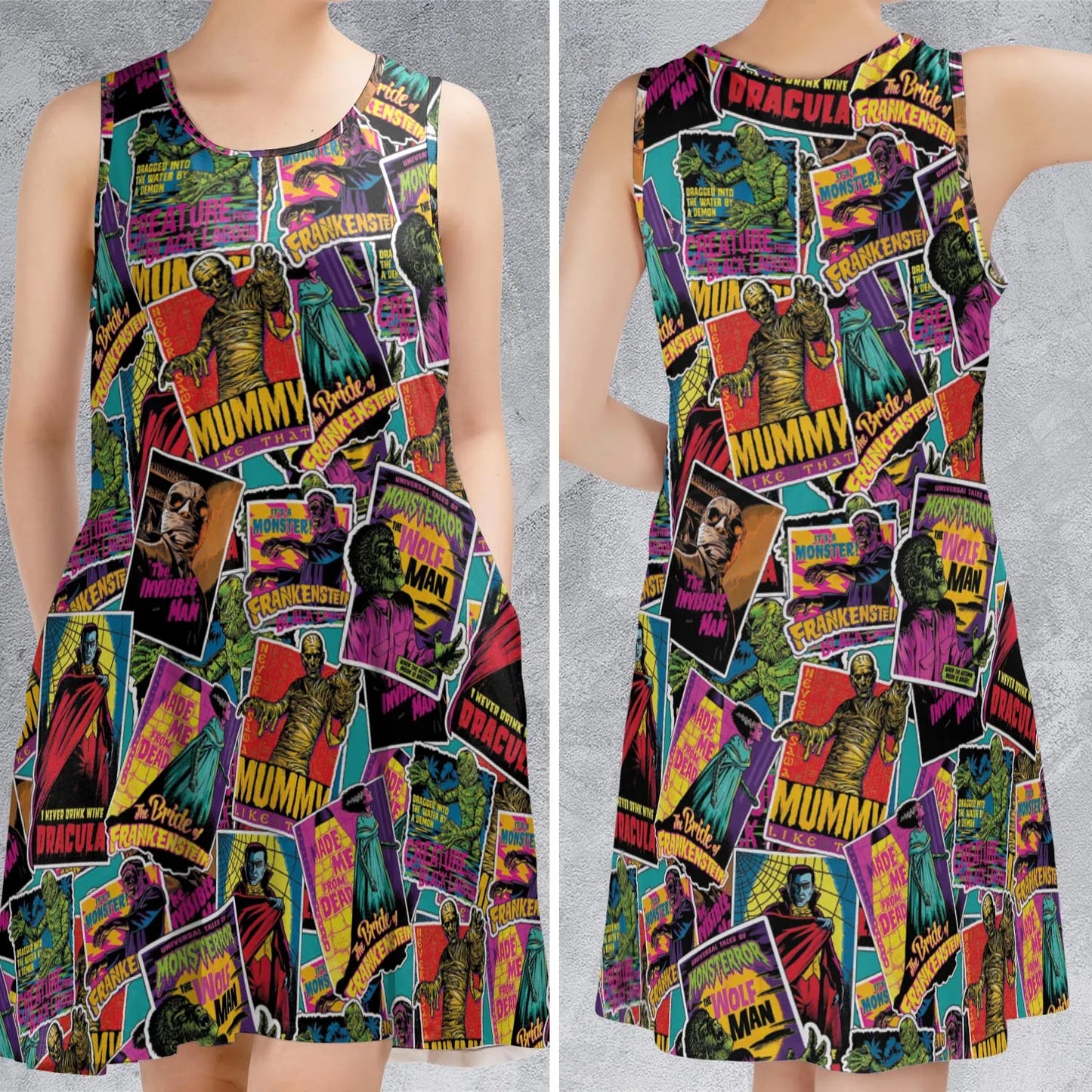Sleeveless Dress - MCBANER1