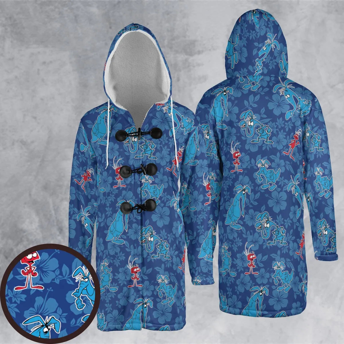 Hooded Cloak Coat - V8BU2W4M