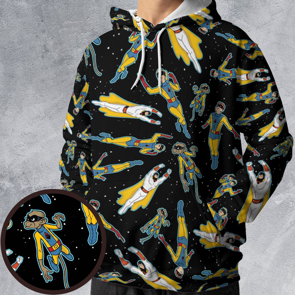 All-over Print Hoodie - S9QM3YAZ -  - 1
