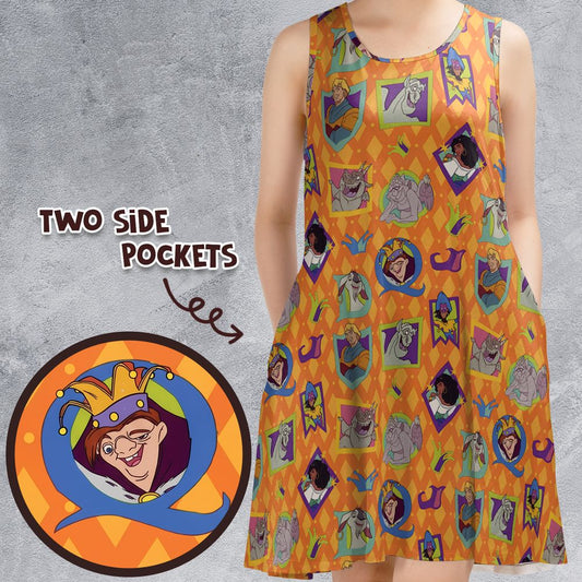 Sleeveless Dress - KEZRGZPG -  - 1