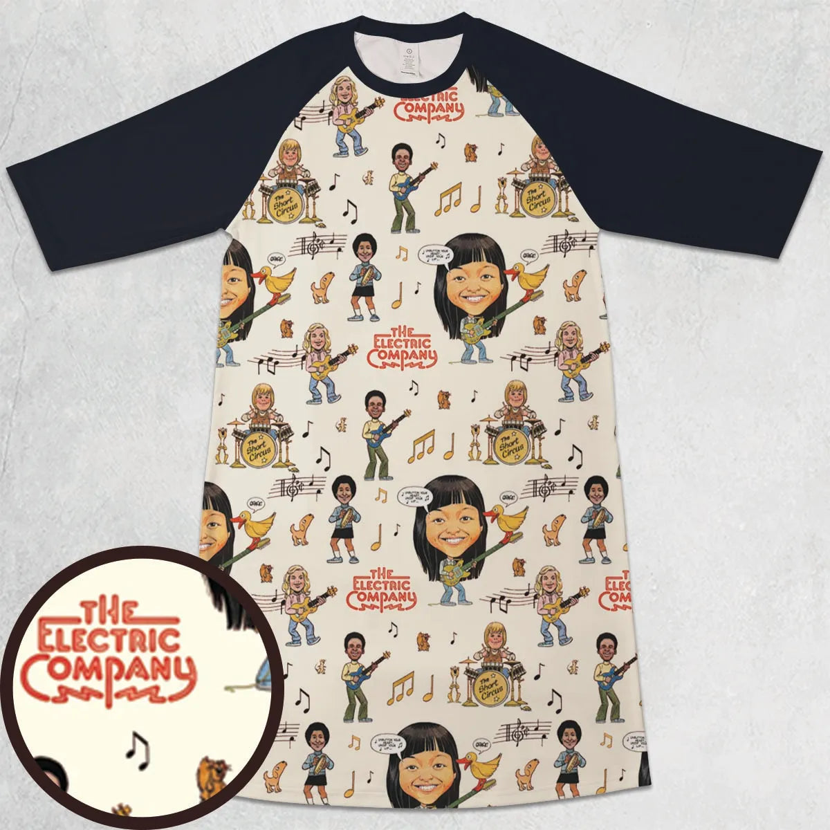 3/4 Sleeve Raglan Dress - 8MSUAFZY