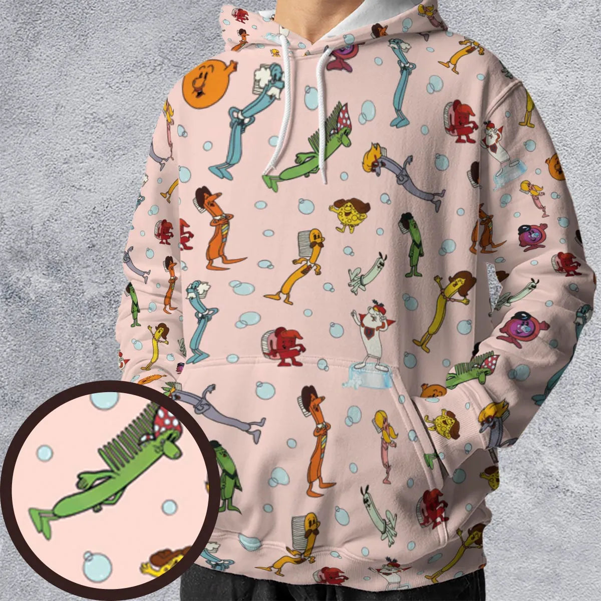 All-over Print Hoodie - 4H2M47MR