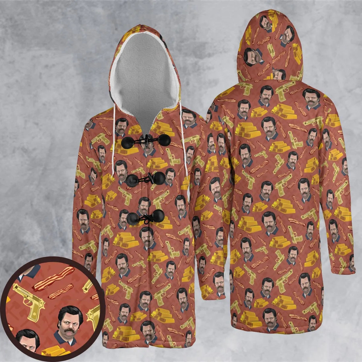 Hooded Cloak Coat - VG6YLHYY