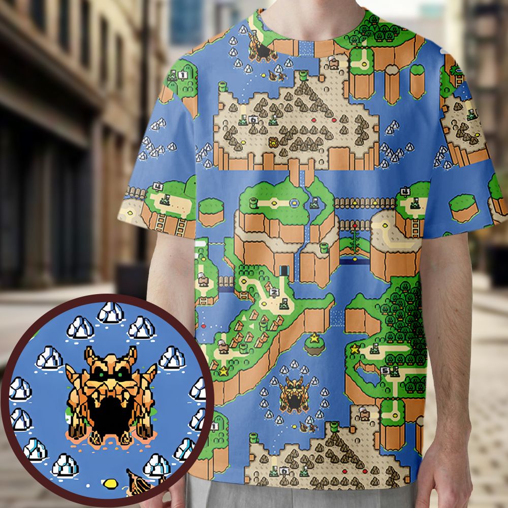 Super Mario World Map -  - 1