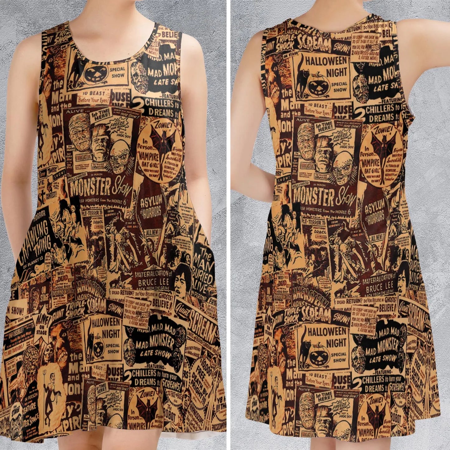 Sleeveless Dress - MZDXSERZ