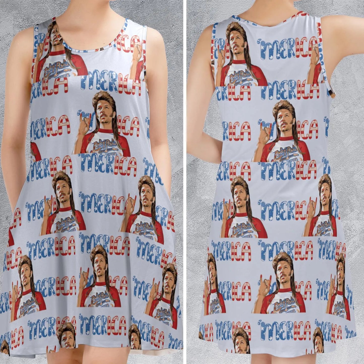 Sleeveless Dress - 4TAT1DUC