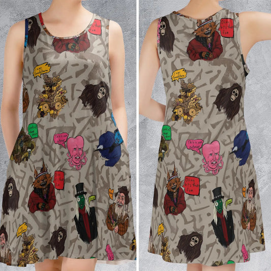 Sleeveless Dress - XBSFBHWG