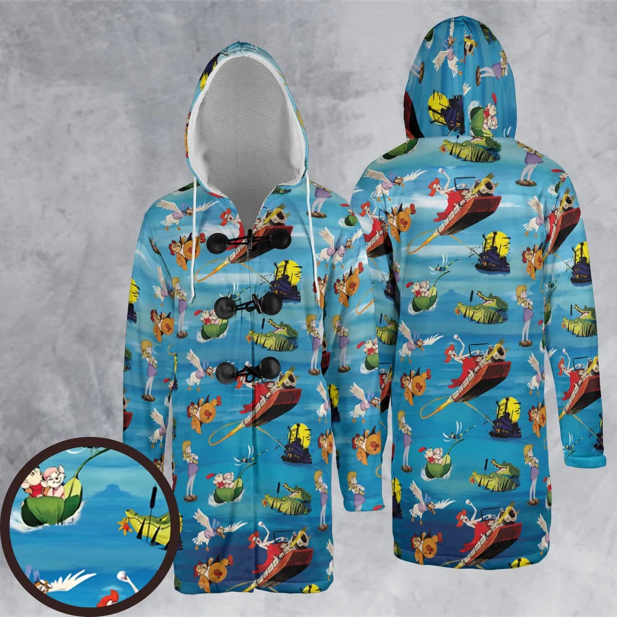 Hooded Cloak Coat - 1JWTDCWW