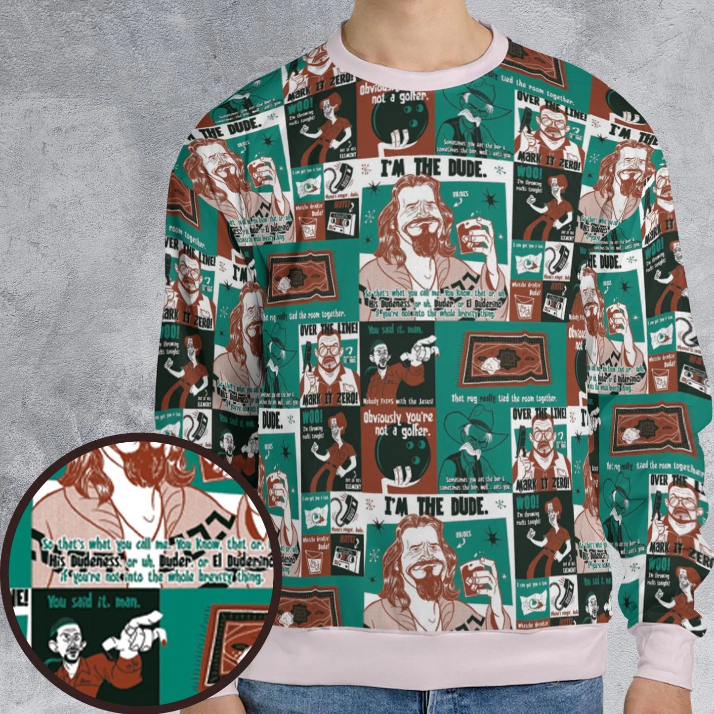 All-over Print Sweatshirt - XTW1YVNF
