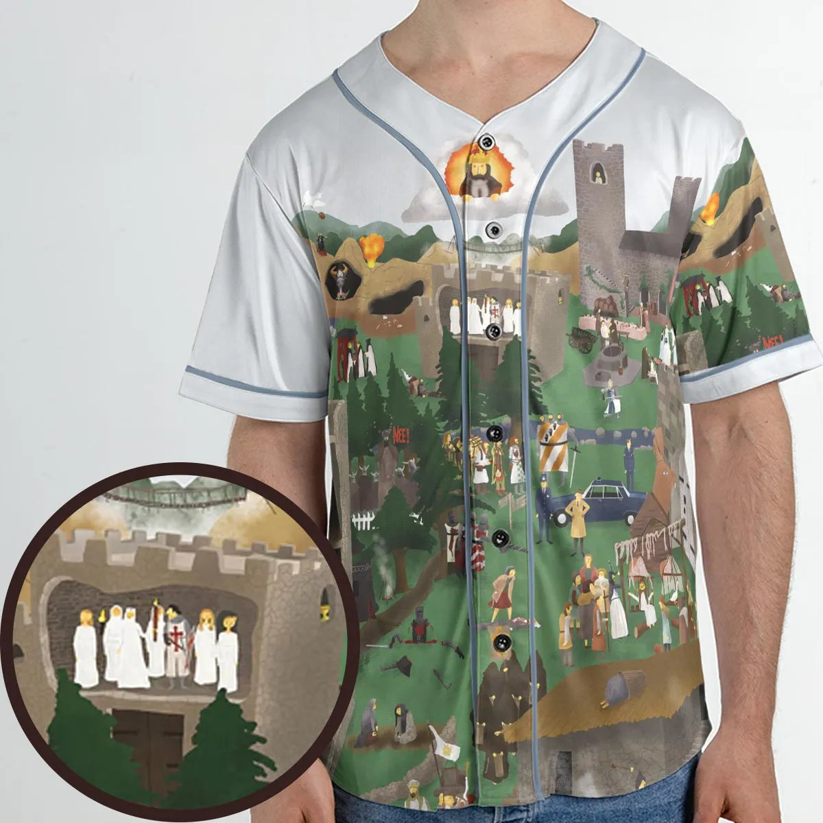 Unisex Baseball Jersey - F82TY8C2